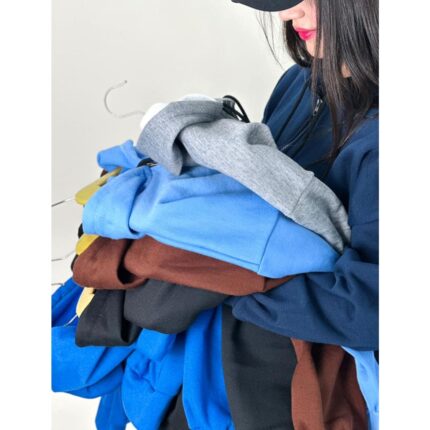 سوییشرت جلو باز زیپدار ملورین