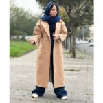 پالتو فوتر ضخیم بلند فوتر کوبیده