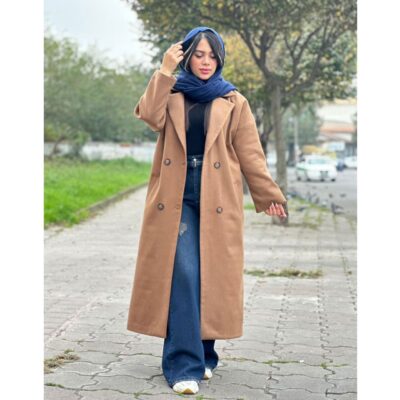 پالتو فوتر ضخیم بلند فوتر کوبیده