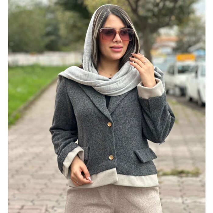 پالتو فوتر کوتاه دخترانه