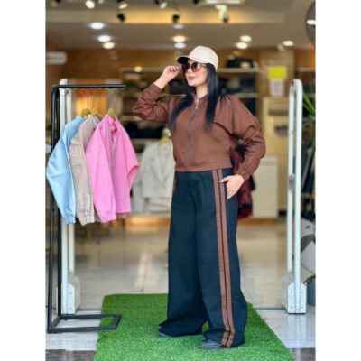 ست بامبر و شلوار بگ دخترانه