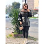 کت چرم دخترانه