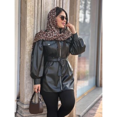 کت چرم دخترانه