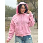 سوییشرت دورس جلو زیپ مرکز خرید ملورین