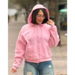 سوییشرت دورس جلو زیپ مرکز خرید ملورین