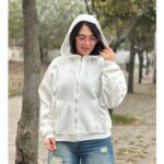 سوییشرت دورس جلو زیپ مرکز خرید ملورین