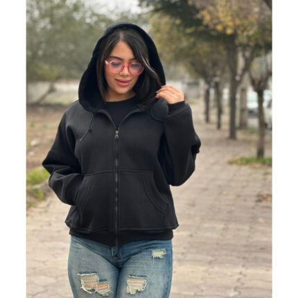 سوییشرت جلو زیپ دورس