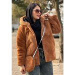 پالتو تدی دخترونه به همراه کیف ملورین