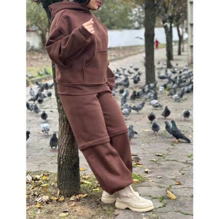 ست هوی شلوار دورس ضخیم