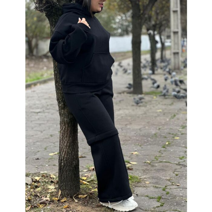 ست هوی شلوار دورس ضخیم