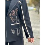 کت گلدوزی مجلسی زنانه