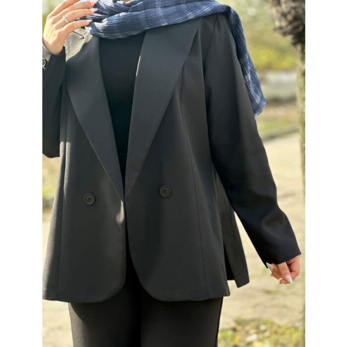 کت کوتاه چاکدار