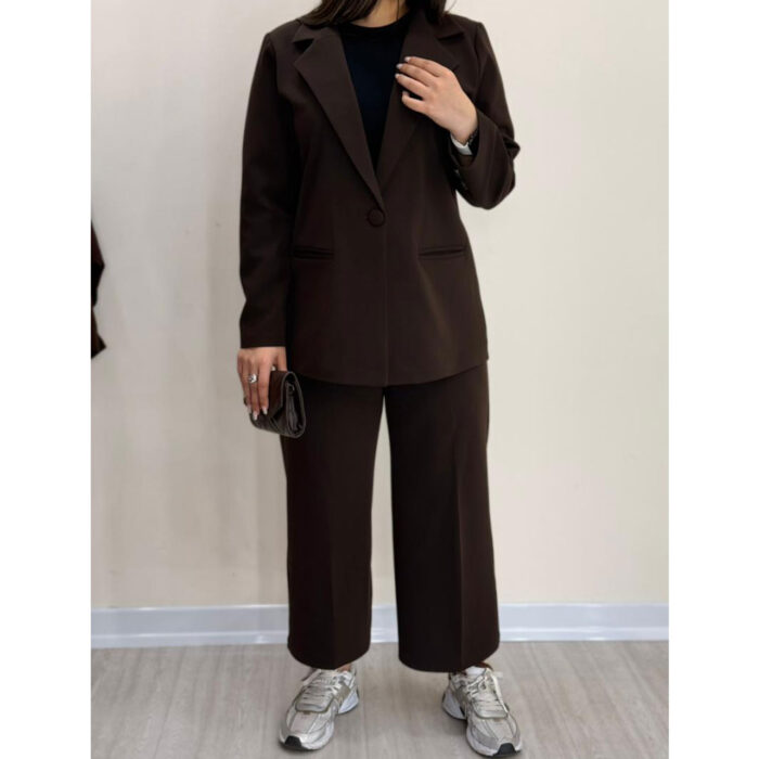 کت و شلوار واید مدل کاملیا (5906) - Image 2